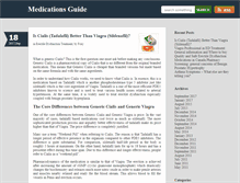 Tablet Screenshot of medications-guide.com